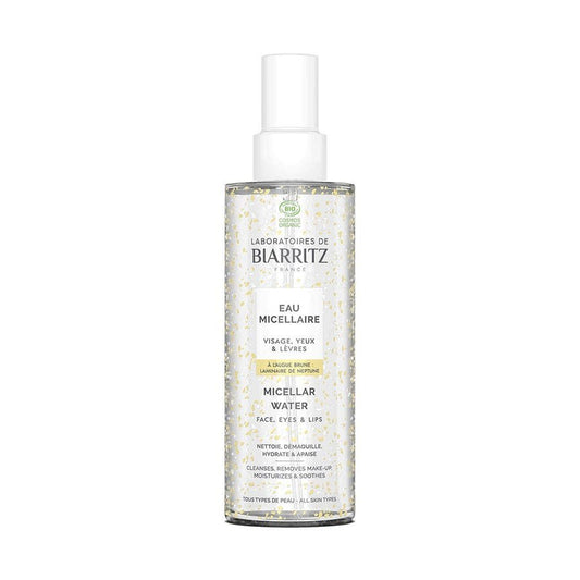 Laboratoires De Biarritz Cleaning Organic Micellar Water Face, Eyes and Lips 200ml (6.76fl oz) - FrenchBeautyHub