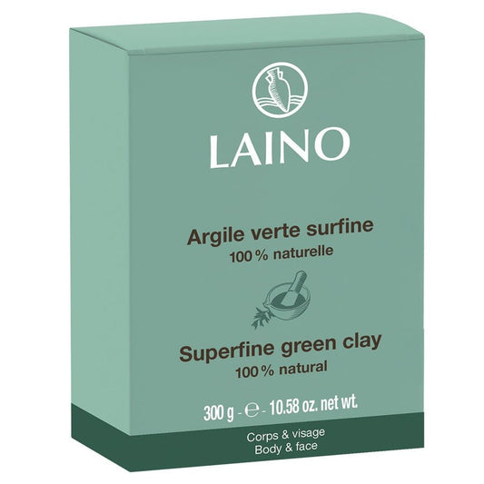 Laino Superfine Green Clay Body And Face 300g (10.58 oz) - FrenchBeautyHub