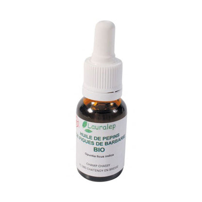 Lauralep Organic prickly pear seed oil 15ml (0.50fl oz) - FrenchBeautyHub