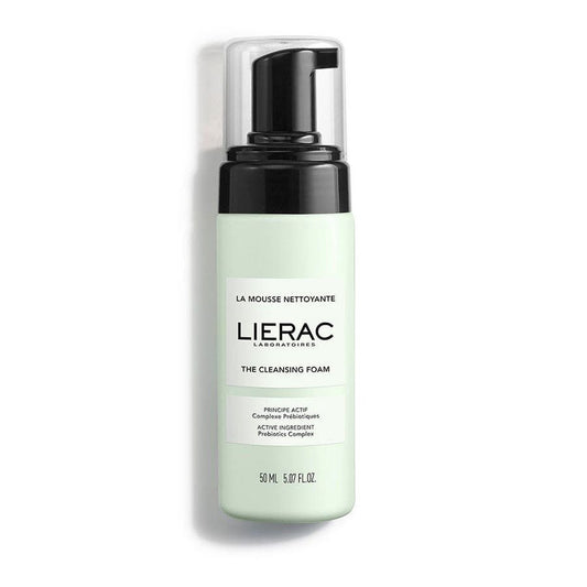 Lierac Make - up Removers Cleansing Foam All Skin Types 50ml (1.69fl oz) - FrenchBeautyHub