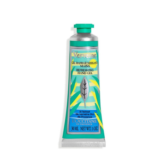 L'Occitane en Provence Verbena Refreshing hand gel Limited edition 30ml (1.01fl oz) - FrenchBeautyHub