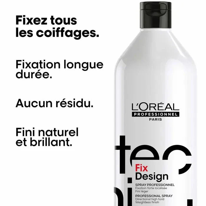 L'Oréal Professionnel Fix Design Professionnal Spray Force 5 200ml (6.76fl oz) - FrenchBeautyHub