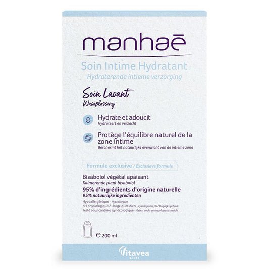 Manhaé Intima Washing Care Hydrating 200ml (6.76fl oz) - FrenchBeautyHub