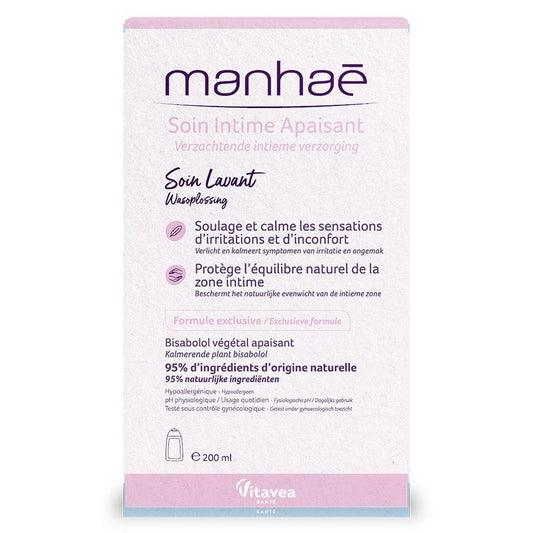 Manhaé Soothing Intima Wash Care 200ml (6.76fl oz) - FrenchBeautyHub