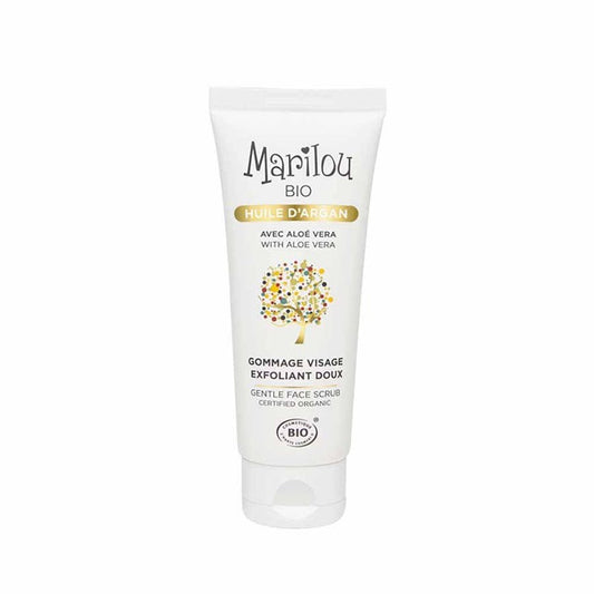 Marilou Bio Argan oil Face Scrubs Normal to dry skin 75ml (2.53fl oz) - FrenchBeautyHub