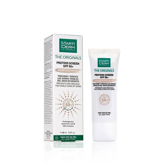 Martiderm The Originals Proteos Screen SPF50+ All Skin Types Tous types de peaux 40ml (1.35fl oz) - FrenchBeautyHub