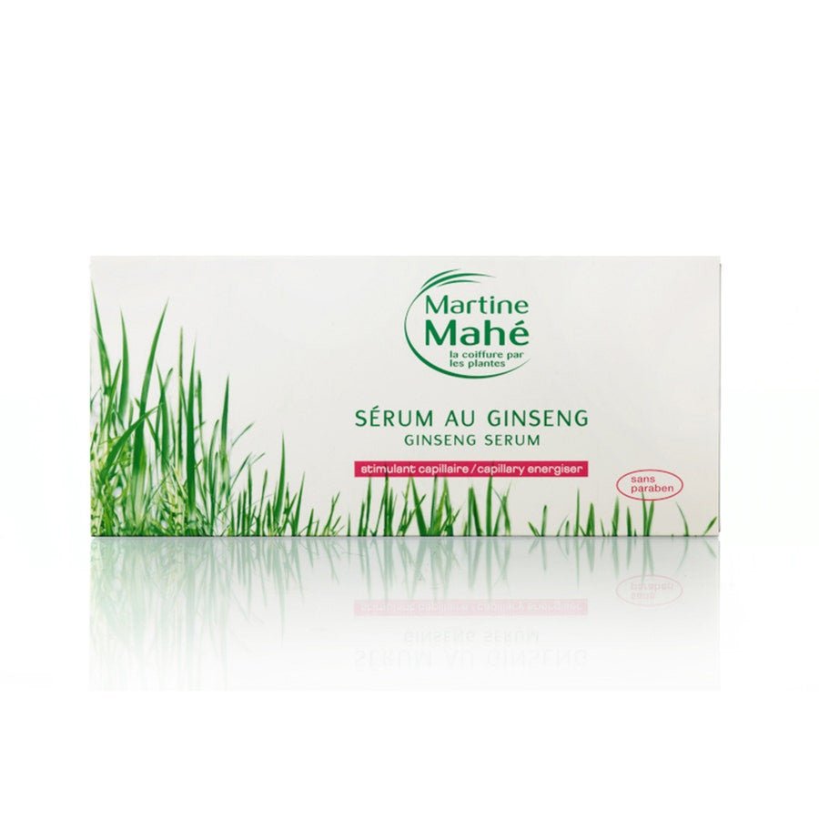 Martine Mahé Ginseng Serum 10 Phials Hair Tonic Lotion - FrenchBeautyHub