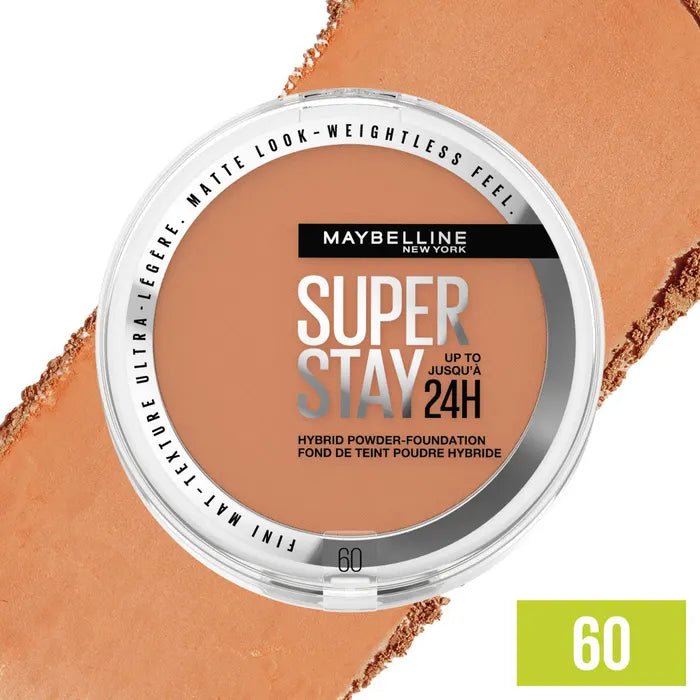 Maybelline New York Superstay 24H Hybride Long - Wear Powder Foundation 9g (0.31 oz) - FrenchBeautyHub