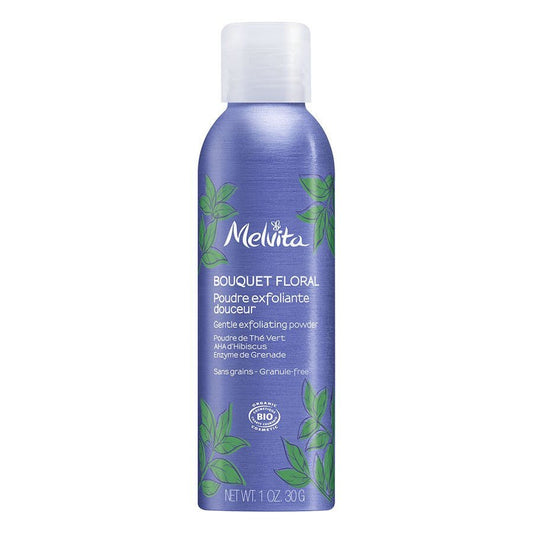 Melvita Floral Bouquet Organic Gentle Exfoliating Powder 30g (1.05 oz) - FrenchBeautyHub