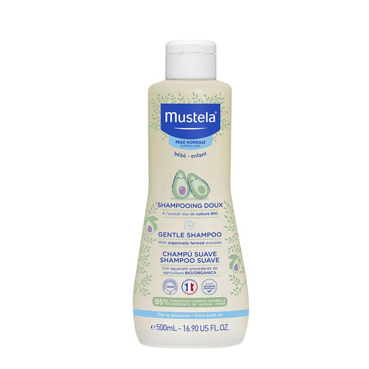 Mustela Gentle Baby Shampoo 500ml (16.91fl oz) - FrenchBeautyHub
