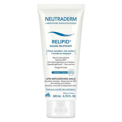 Neutraderm Relipid+ Balm for Sensitive Skin 200ml (6.76 fl oz) - FrenchBeautyHub