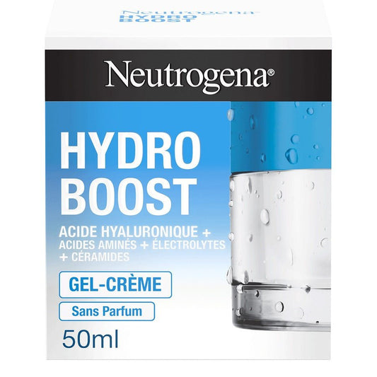 Neutrogena Hydro Boost Hyaluronic Acid Gel - Cream Fragrance - Free 50ml (1.69 fl oz) - FrenchBeautyHub