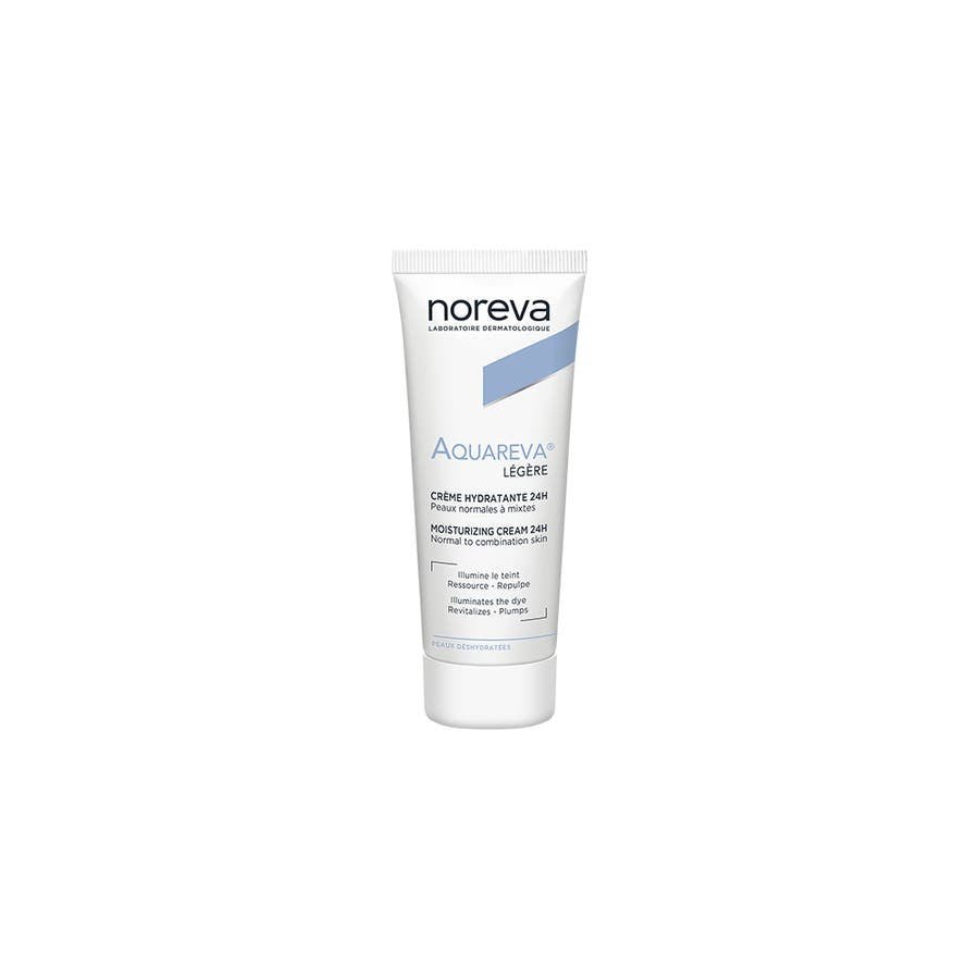 Noreva Aquareva Light Moisturizing Cream 24h 40ml (1.35fl oz) - FrenchBeautyHub