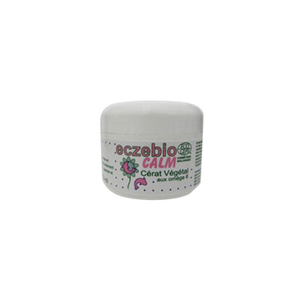 Oemine Eczebio Calm 50ml (1.69 fl oz) - Organic Hydrating Cosmetic Cream for Very Dry and Problematic Skin - FrenchBeautyHub
