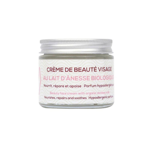 Oleanat Douceur d'Antan Treatments Face Beauty Cream with Organic Donkey's Milk 50ml (1.69 fl oz) - FrenchBeautyHub