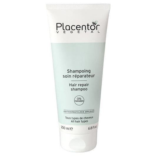Placentor Vegetal Repairing Care Shampoo 200ml (6.76fl oz) - FrenchBeautyHub