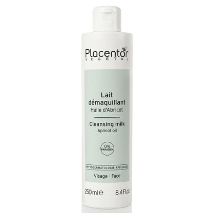 Placentor Vgtal Cleansing Milk With Apricot Oil 250ml (8.45fl oz) - FrenchBeautyHub