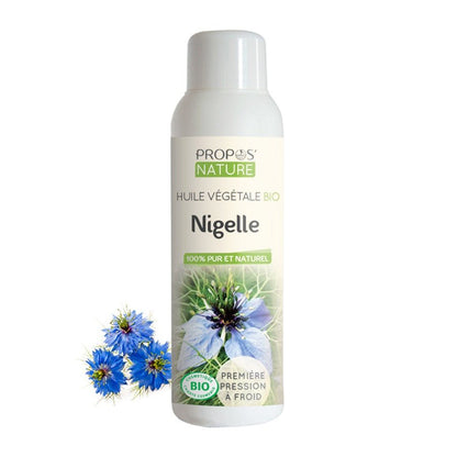 Propos'Nature Organic Black Cumin Vegetable Oil 100ml (3.38fl oz) - FrenchBeautyHub