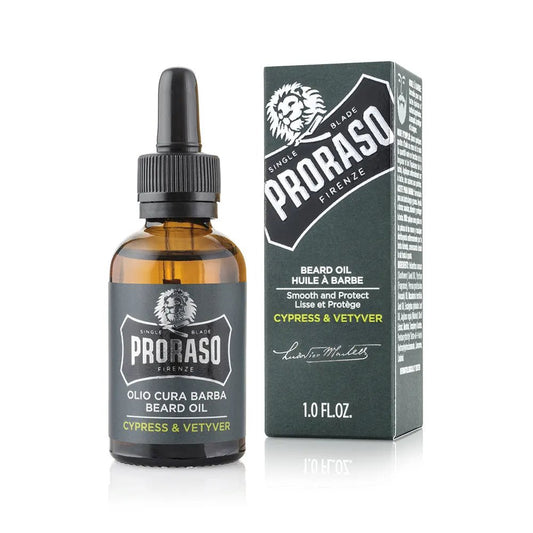 Proraso Single Blade Beard Oil 30ml (1.01fl oz) - FrenchBeautyHub