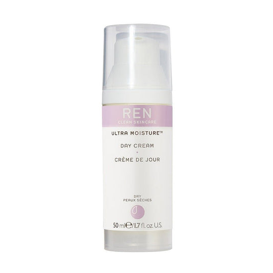 REN Clean Skincare Ultra Hydrating Day Cream Dry Skin 50ml (1.69fl oz) - FrenchBeautyHub