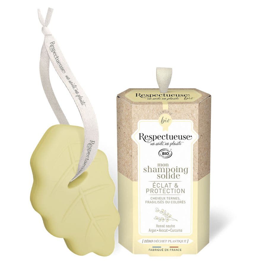 Respectueuse Solid Shampoo Radiance & Protection Summer Fruit Perfumes 75g (2.64 oz) - FrenchBeautyHub