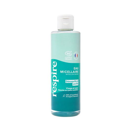 Respire Face and Eyes Micellar Water 200ml (6.76fl oz) - FrenchBeautyHub