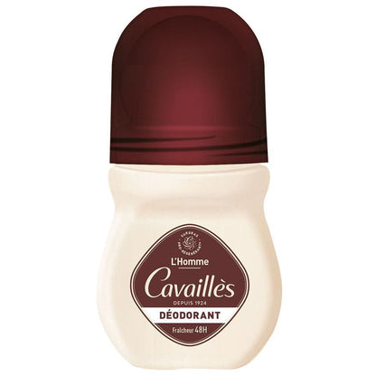 Roge Cavailles Dermato Deodorant Roll - On for Men 48H Protection - FrenchBeautyHub