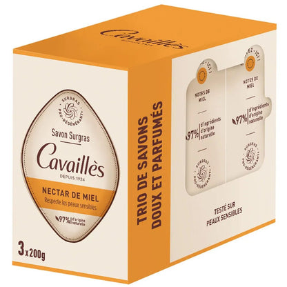 Rogé Cavaillès Extra - Rich Soap with Honey Nectar for Sensitive Skin - FrenchBeautyHub