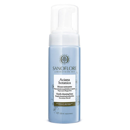 Sanoflore Aciana Botanica Gentle Cleansing Foam All Skin Types 150ml (5.07fl oz) - FrenchBeautyHub