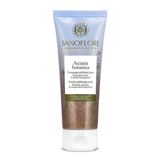 Sanoflore Aciana Botanica Organic Exfoliating Grain Scrub 75ml (2.53fl oz) - FrenchBeautyHub