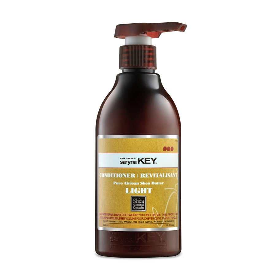 Saryna Key Damage Repair Conditioner Light Repair Conditioner Pure African Shea Butter 500ml (16.91fl oz) - FrenchBeautyHub