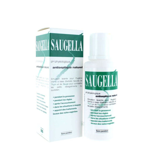 Saugella Antiseptic Solution Bottle 250 ml - FrenchBeautyHub