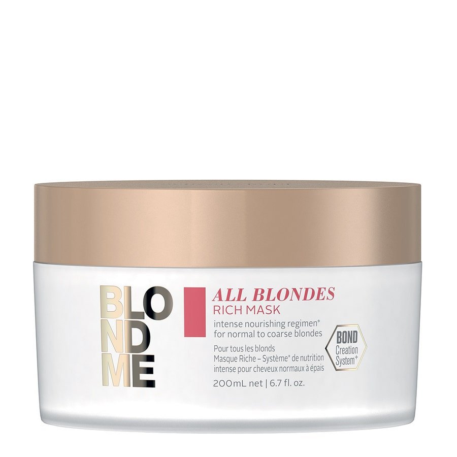Schwarzkopf Professional Blond Me Rich Mask 200ml (6.76fl oz) - FrenchBeautyHub