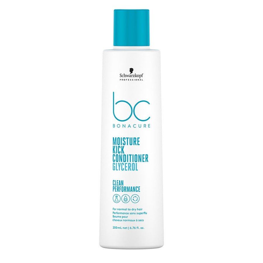 Schwarzkopf Professional Hyaluronic Moisture Kick Conditioner BC Bonacure Normal to Dry Hair 200ml (6.76fl oz) - FrenchBeautyHub