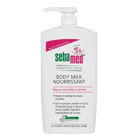 Sebamed Nourishing Body Milk for Normal to Dry Skin - FrenchBeautyHub