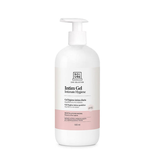 Soivre Cosmetics Intime PH5 Cleansing Gel daily use 500ml (16.91fl oz) - FrenchBeautyHub
