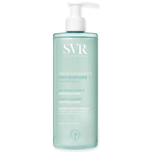 Svr Physiopure Foaming Gel 400ml (13.52fl oz) - FrenchBeautyHub