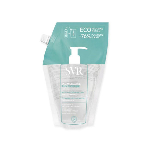 Svr Physiopure Micellar Water Refill 400ml (13.52fl oz) - FrenchBeautyHub