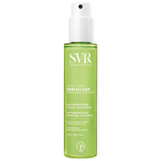 Svr Sebiaclear Body Spray Anti - Imperfection Smoothing Anti - Spots 150ml (5.07fl oz) - FrenchBeautyHub