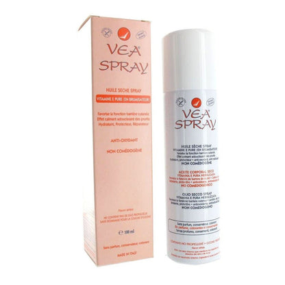 Vea Dry Oil Spray With Pure Vitamin E 100ml (3.38fl oz) - FrenchBeautyHub