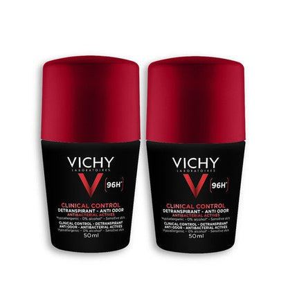 Vichy Man Anti - Odour Roll - On Deodorant 96H 50ml - FrenchBeautyHub