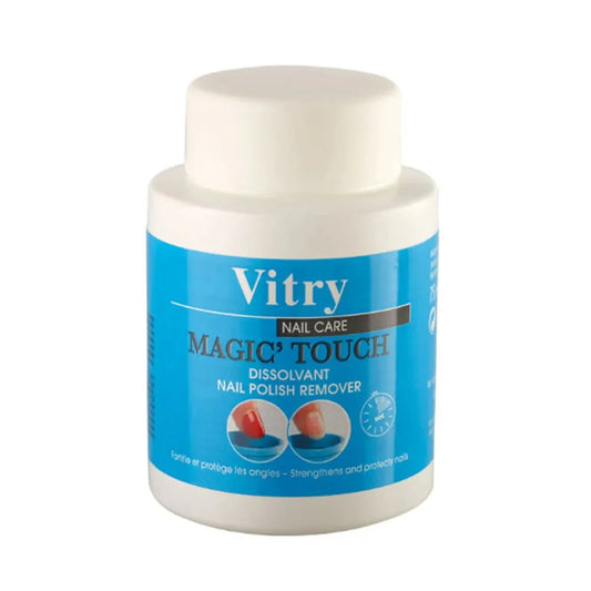 Vitry Magic Touch Cotton - Free Nail Polish Remover 75ml (0.16 fl oz) - FrenchBeautyHub