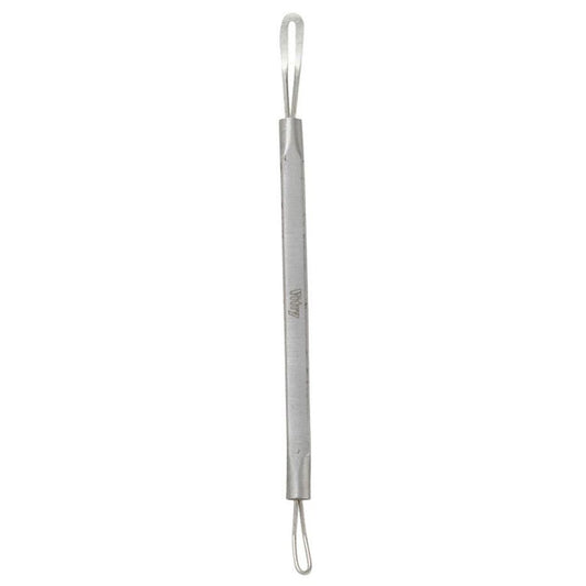 Vitry Tire Comedone Double Curved Extractor - FrenchBeautyHub