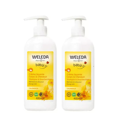 Weleda Baby Calendula Cleansing Care 400ml - FrenchBeautyHub