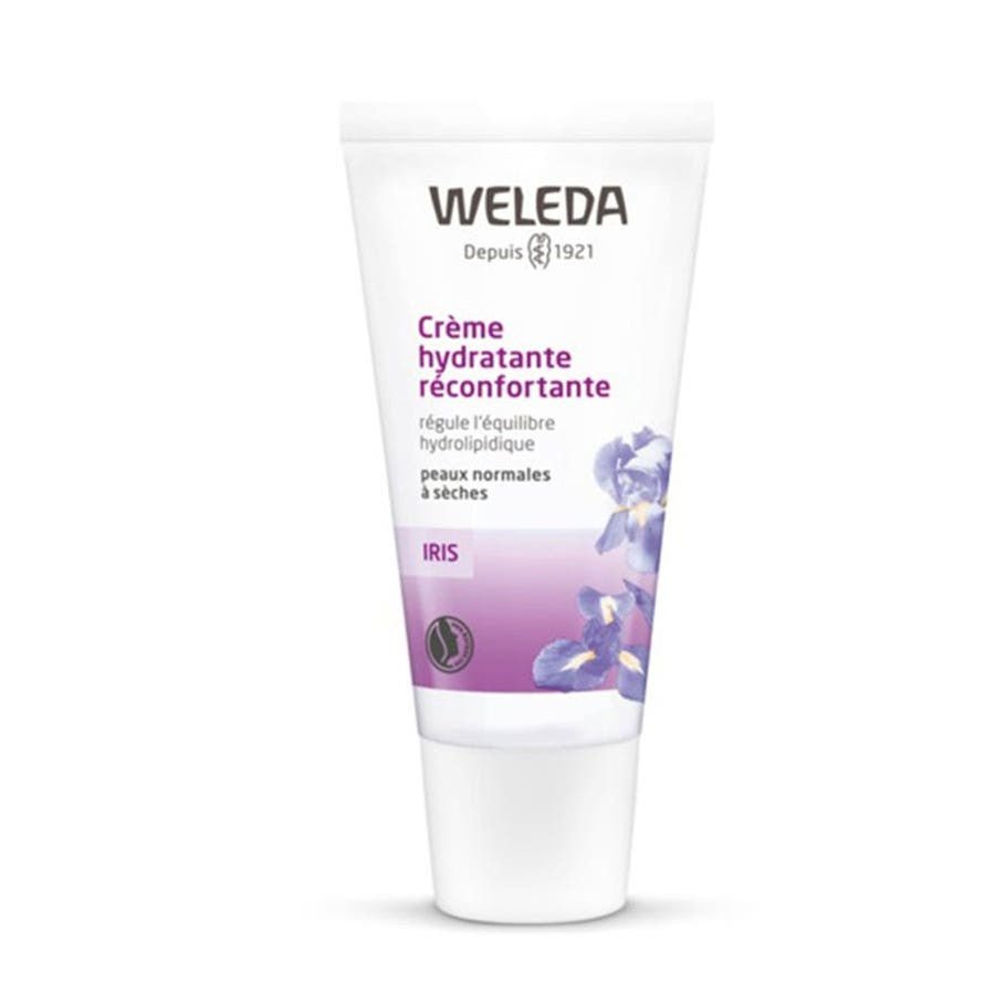 Weleda Iris Intense Moisturizing Day Cream for Normal to Dry Skin 30ml (1.01fl oz) - FrenchBeautyHub