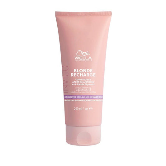 Wella Professionals Invigo Blonde Recharge Colour Revive Conditioner Cold Blonde 200ml (6.76fl oz) - FrenchBeautyHub