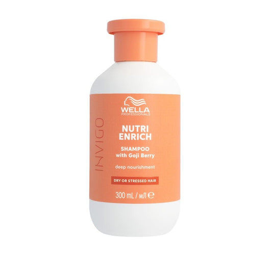 Wella Professionals Invigo Nutri - Enrich Nourishing Shampoo For Dry And Brittle Hair 300ml (10.14fl oz) - FrenchBeautyHub